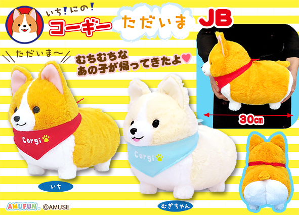 ≪2月の新商品≫いちにのコーギーただいま☆アミューズプライズ-NEW