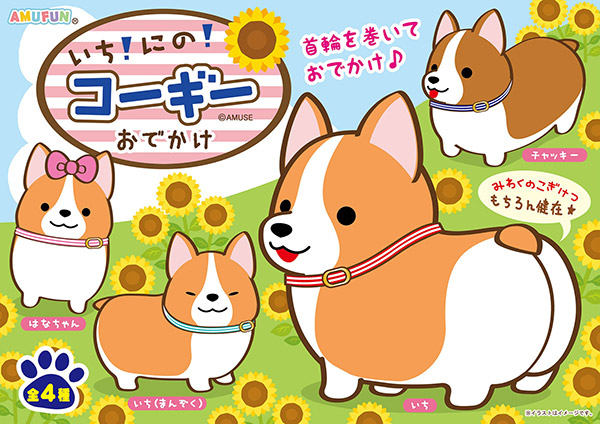 ≪7月の新商品≫アミューズプライズーNEW ITEM！☆いちにのコーギー