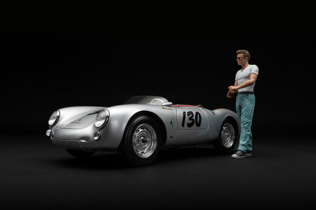 ポルシェ 550 RS スパイダー ジェームズ ディーン フィギュア