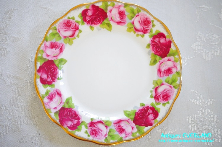 ロイヤル・アルバート ダブルソーサー Old English Rose オールド