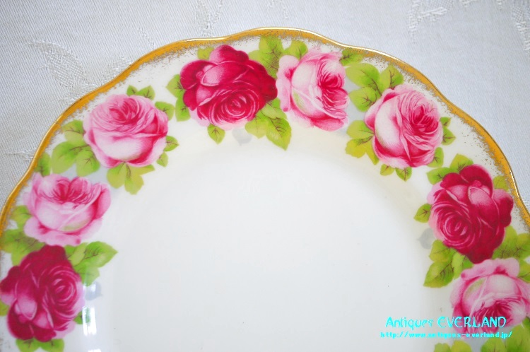 ロイヤル・アルバート ダブルソーサー Old English Rose オールド