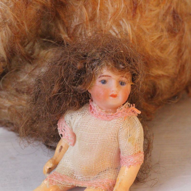 コンポジションボディ ミニョネット French＊/Antique Doll/お人形