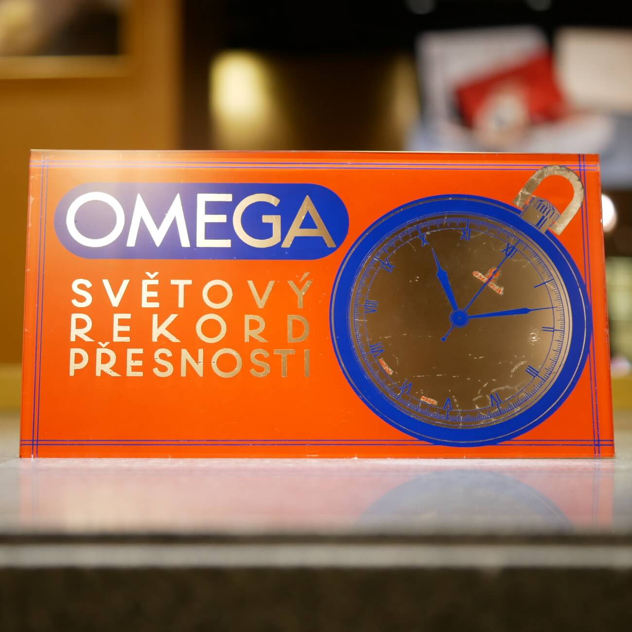 OMEGA SIGN BOARD | WATCH CASE & OTHER | CARESE [ケアーズ