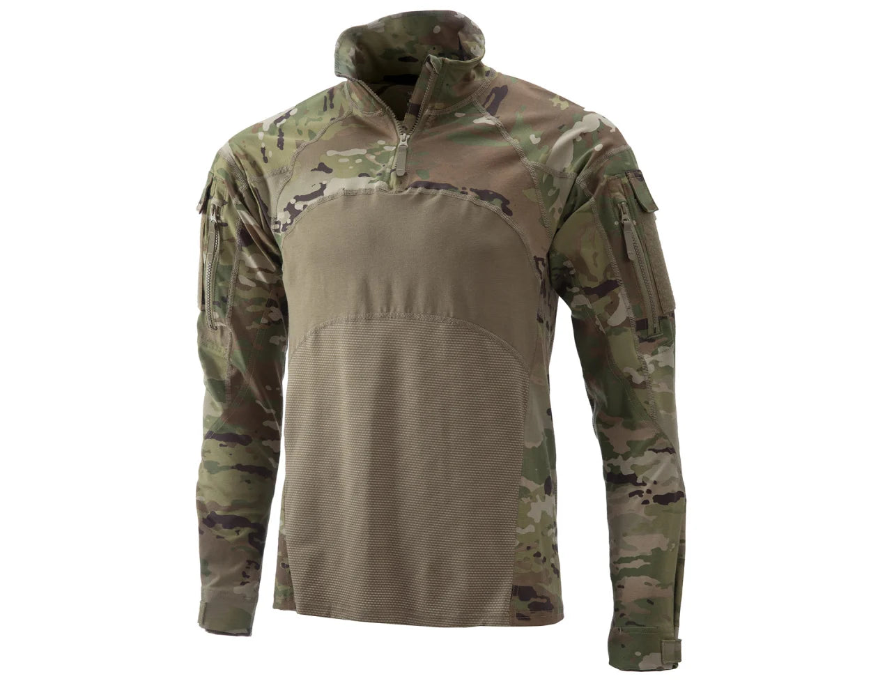 Massif MCMS00032 Flame Resistant Advanced Quarter Zip Combat Shirt