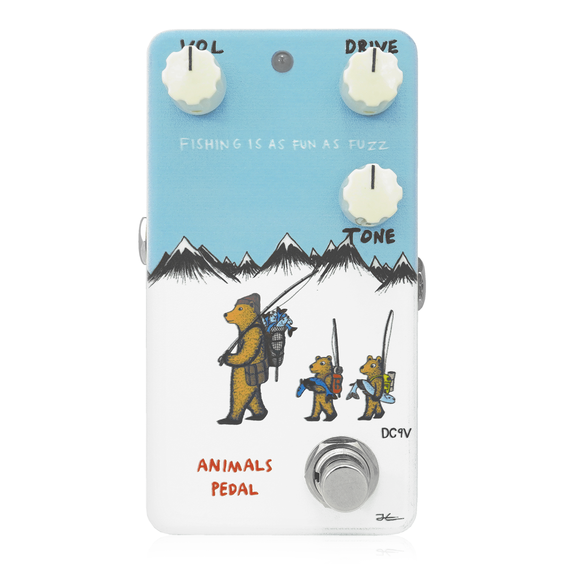 Animals Pedal FISHING IS AS FUN AS FUZZ