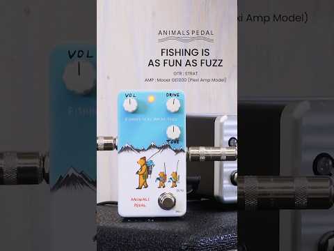 Animals Pedal FISHING IS AS FUN AS FUZZ