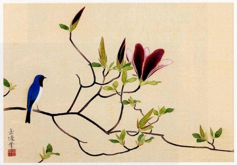 中村岳陵「木蓮」の買取・査定は美術のプロにお任せ下さい。 | 絵画