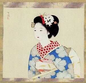 北野恒富「舞妓」の買取・査定は美術のプロにお任せ下さい。 | 絵画