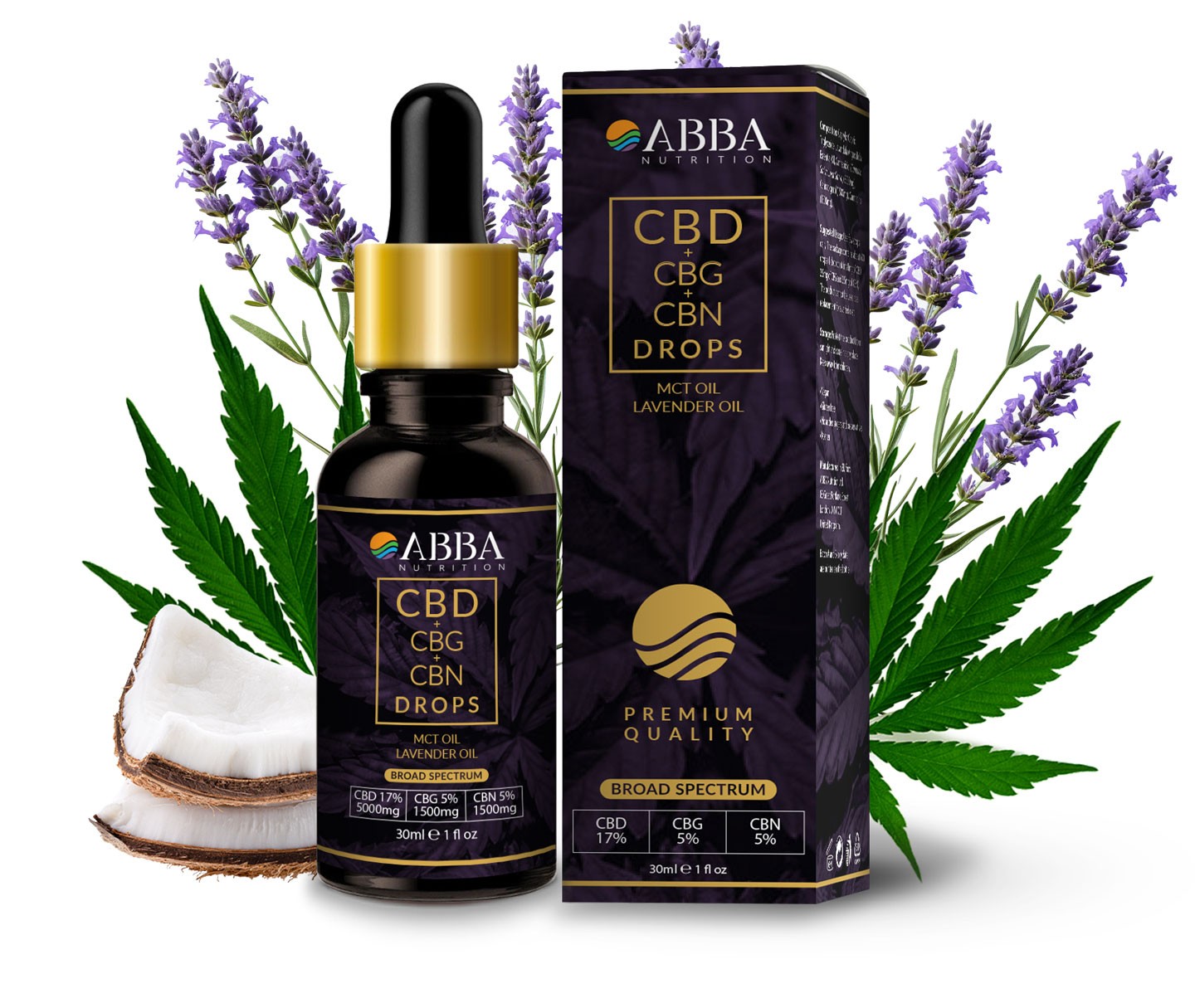 CBD+CBG+CBN oil