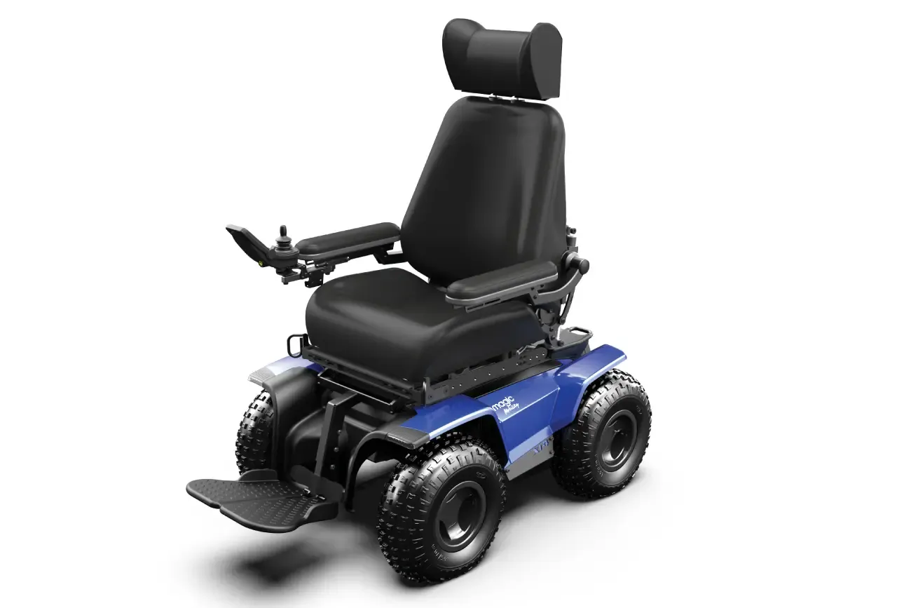 4輪駆動型 アクティブ電動車いす Magic Mobility XT4｜アビリティーズ