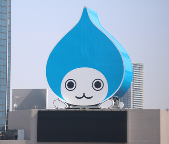 空気の看板 大ぴちょんくん | ぴちょんくんなう | エアコン | ダイキン
