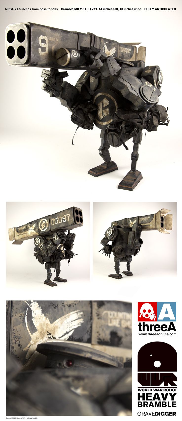 World War Robot Heavy Brambles on Sale 8/11 - ActionFigurePics.com