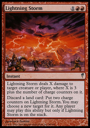 英語版』稲妻の嵐/Lightning Storm - アドバンテージMTG店