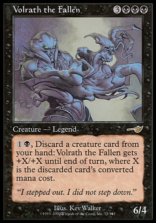 英語版』墜ちたる者ヴォルラス/Volrath the Fallen - アドバンテージMTG店