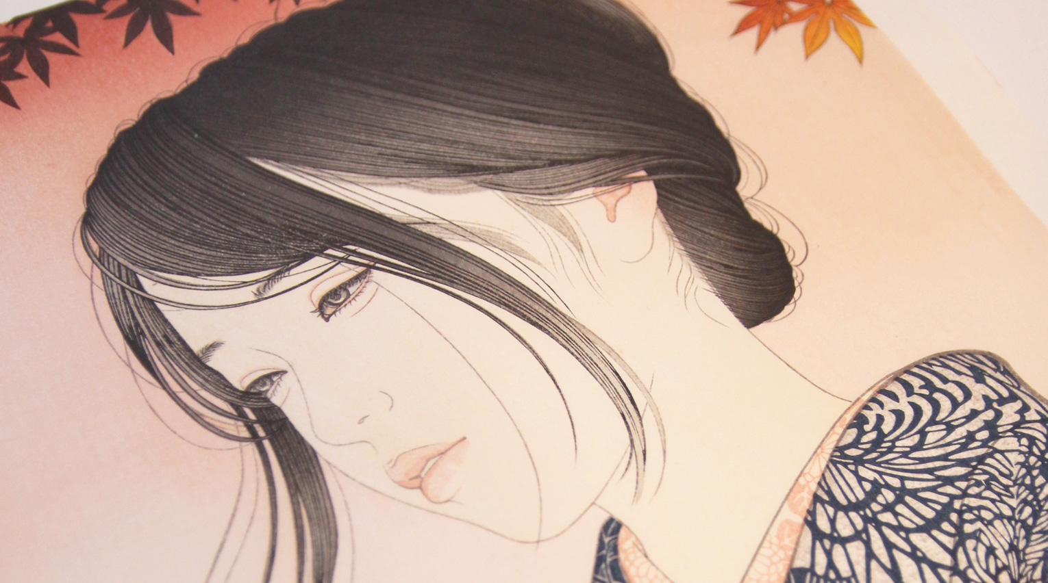 鰭崎英朋オマージュの新作美人画 日本画家・宮﨑優さんインタビュー