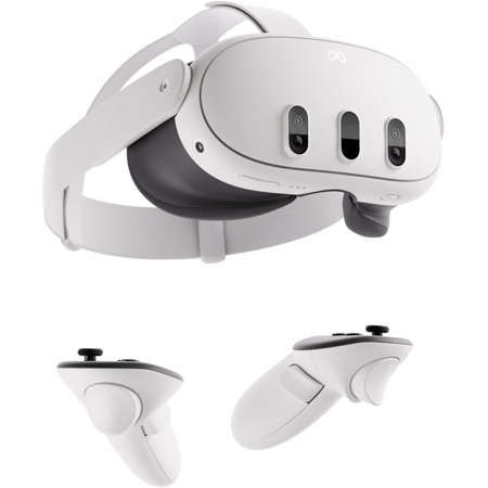 Meta Quest 3S 512GB Advanced AIO VR Headset w/Controllers with 3