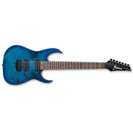 Ibanez RG Series RG7421PB 7-String Electric Guitar, Sapphire Blue