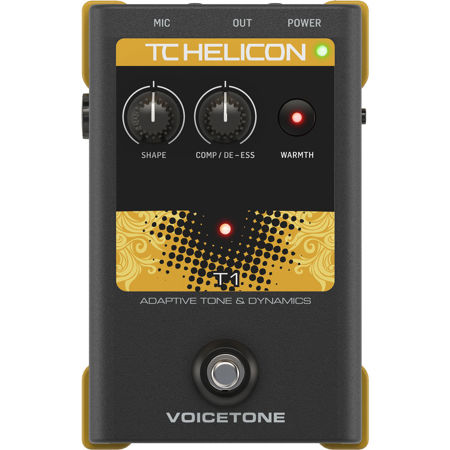 TC Electronic Helicon VoiceTone T1 Single-Button Stompbox 0726