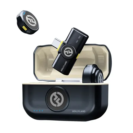 Hollyland LARK M2 2.4GHz 2-Person Wireless Lav Mic System w/USB-C
