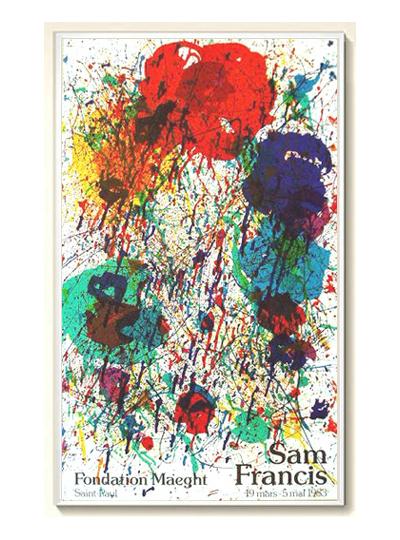 ☆サム フランシス（SAM FRANCIS）☆リトグラフ・リトグラフポスターや