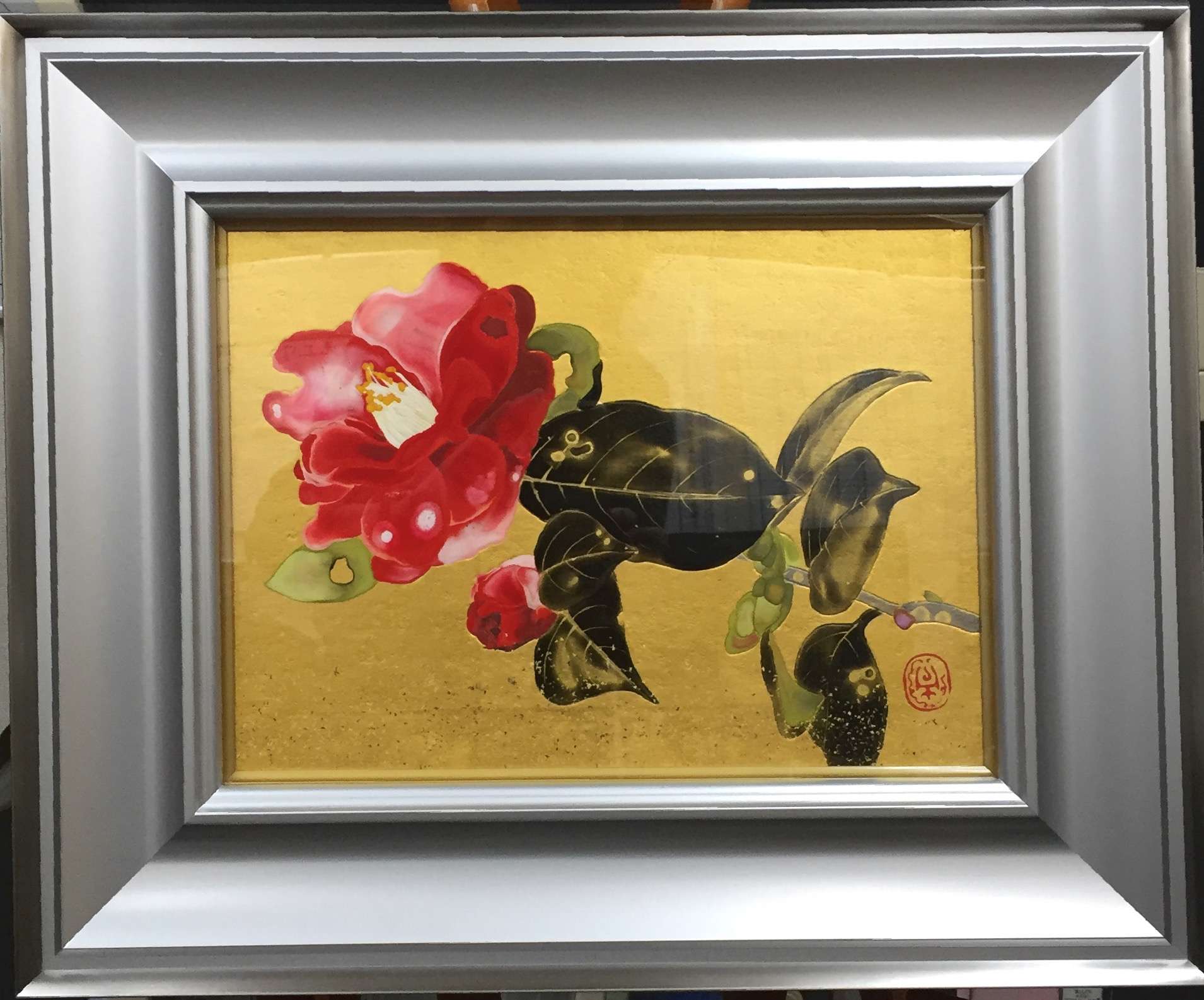岩田壮平「都波喜」（日本画4号） - 画廊アガティ