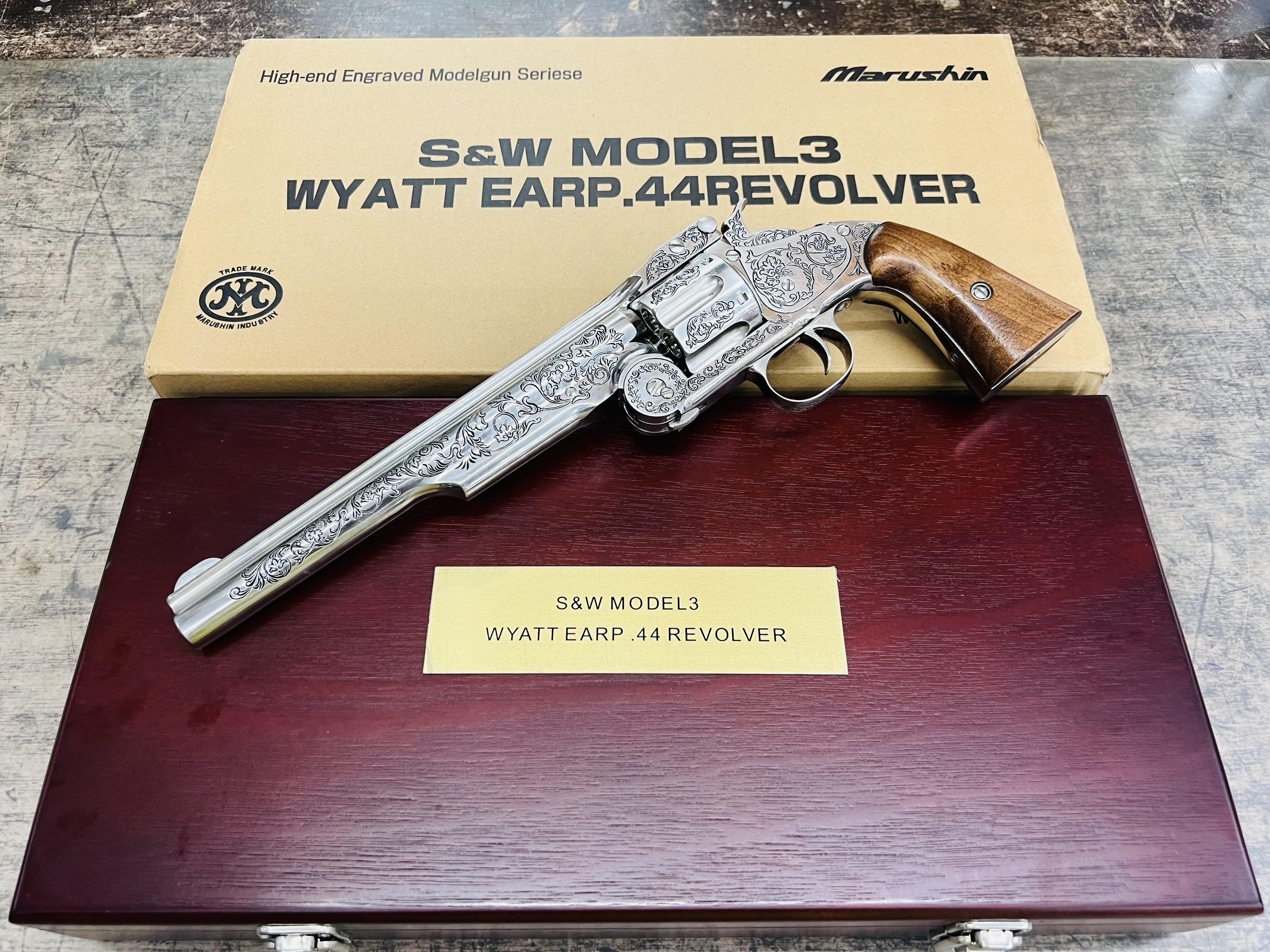 マルシン フランクリンミント S&W モデル3 ワイアットアープ モデル