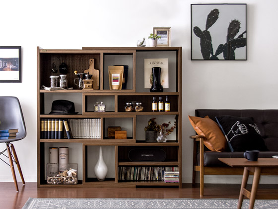 伸縮式ラック SLIDE SHELF 高さ125cmタイプ | 家具・インテリア通販
