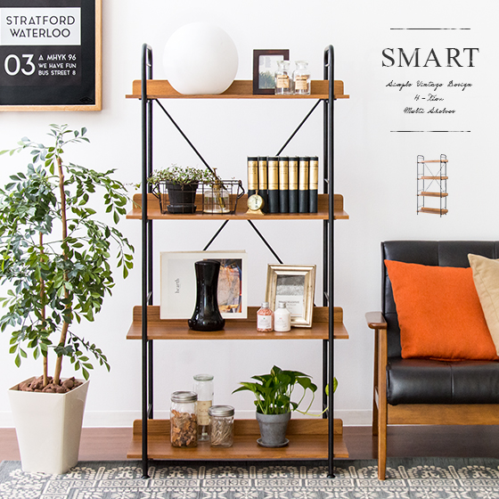 SMART(スマート)マルチシェルフ 4段タイプ | 家具・インテリア通販