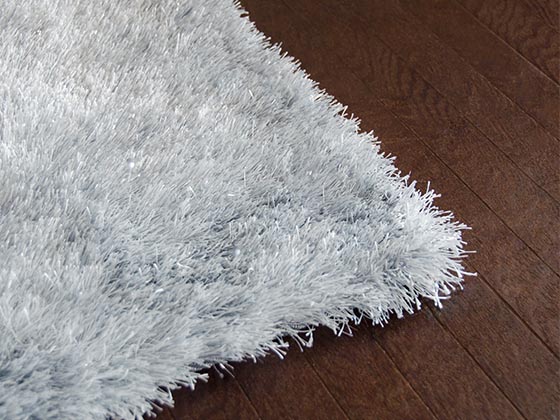 ラメ入りシャギーラグ(フランセル) 200×200cm | 家具・インテリア通販