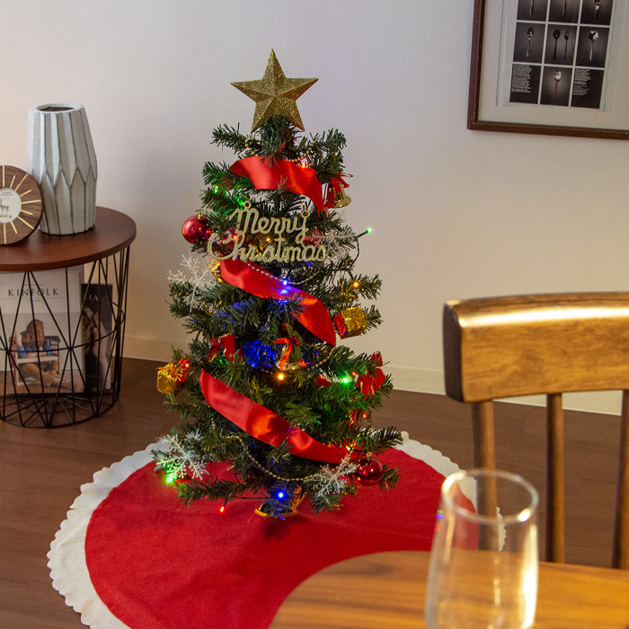クリスマスツリーセット 180cmタイプ オーナメント付き | 家具