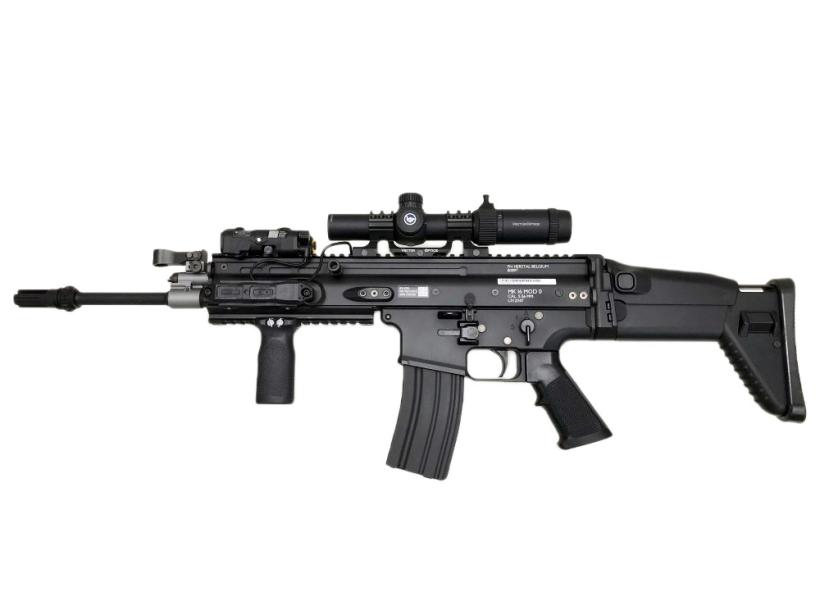 東京マルイ] SCAR-L ブラック 次世代電動ガン TITAN BASIC搭載 フル