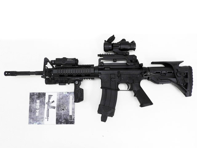 東京マルイ エアガン M4 A1 フルカスタム 9.6V仕様 強化スプリング
