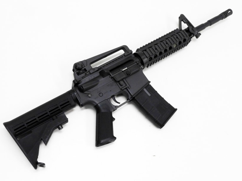 yy 東京マルイM4RIS初期 中古電動エアガン TOKYO MARUI（東京マルイ