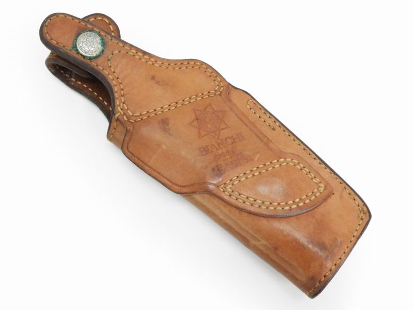BIANCHI] #19L コルトM1911/ガバメント用 ホルスター ブラウン (中古