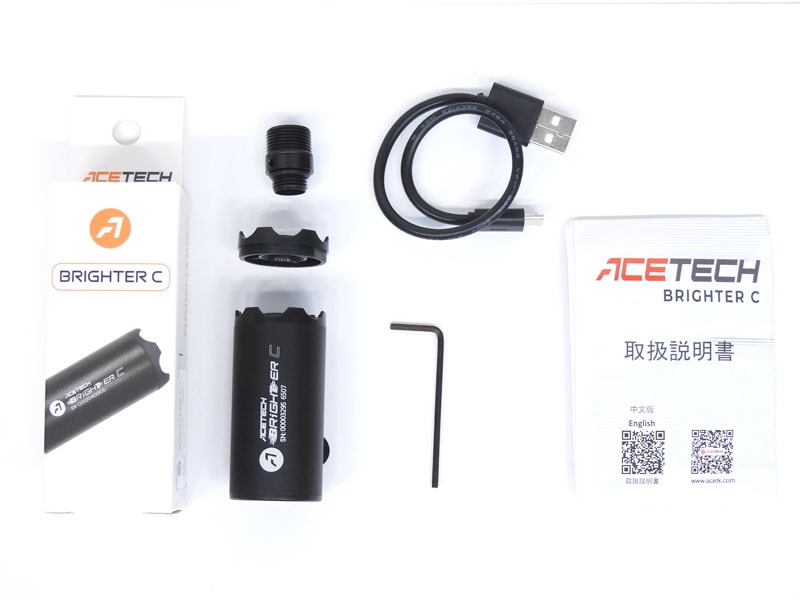 ACETECH] BRIGHTER C / ブライター C トレーサーユニット ブラック