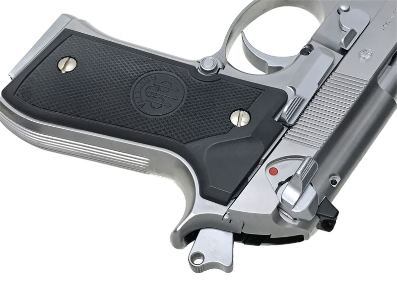 マルシン] M92FS ステンレス 実物刻印 シルバーABS 発火モデルガン
