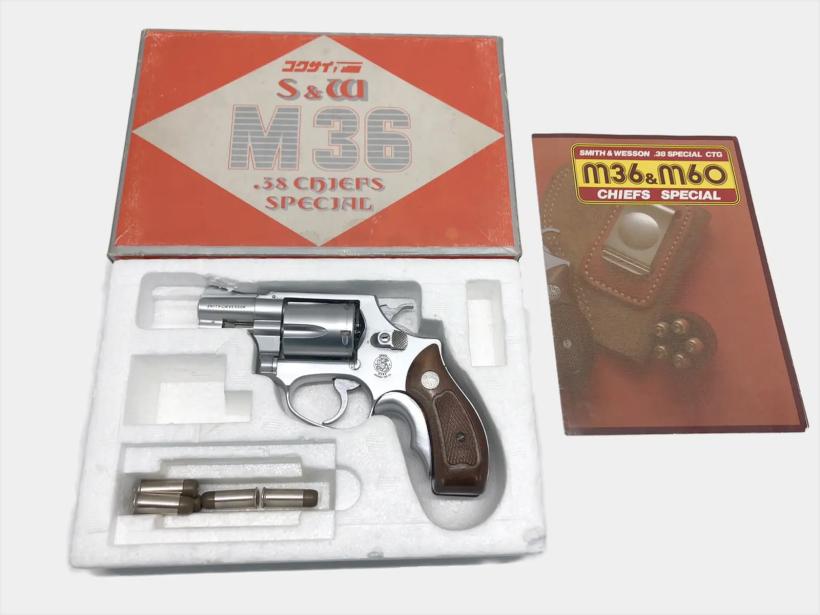 コクサイ] S&W M60 チーフスペシャル ステンレスモデル ABS 2インチ