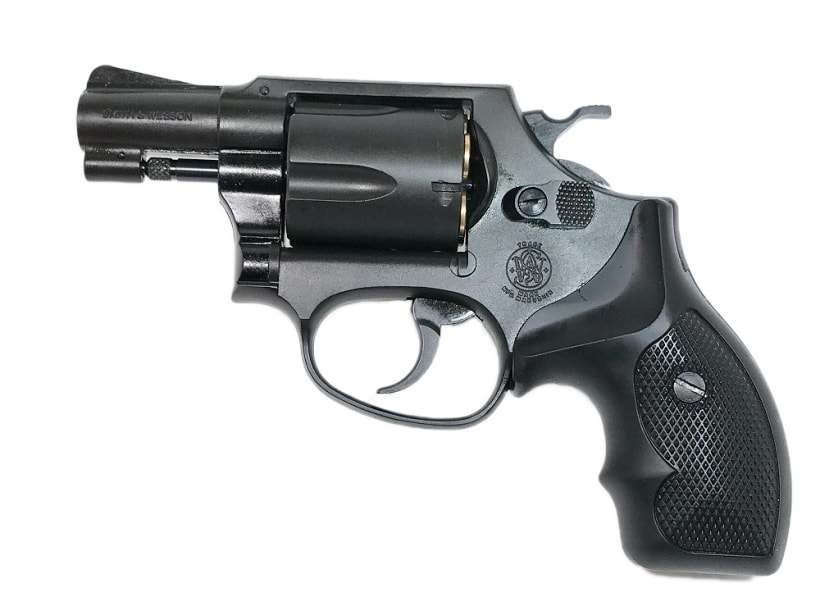 マルシン] S&W M36 チーフスペシャル 6mmXカートリッジ 【ブラックHW/2