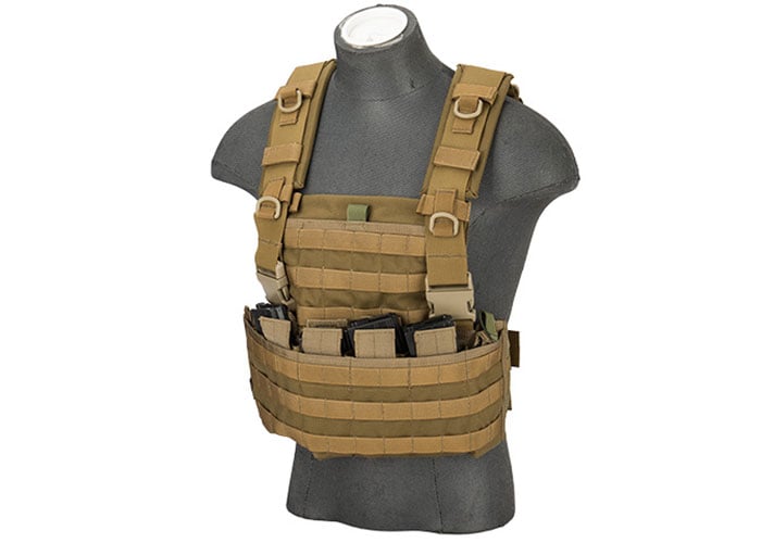 Flyye Industries 1000D Cordura WSH MOLLE Chest Rig ( Option )