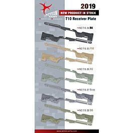 Action Army T10 Receiver Set for AAC T10 Rifles - FDE | Airsoft