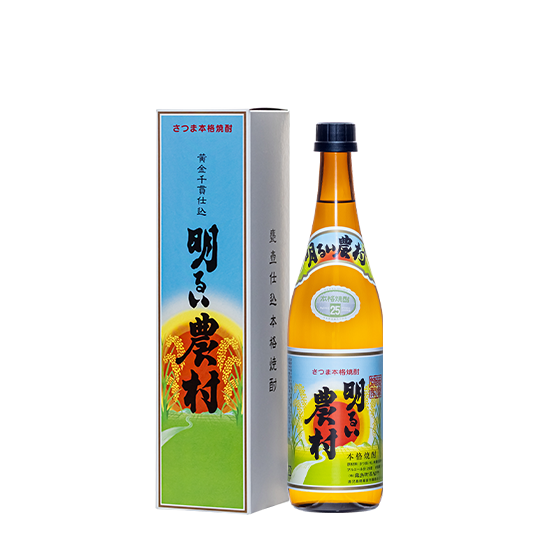 明るい農村 四合瓶(箱入)
