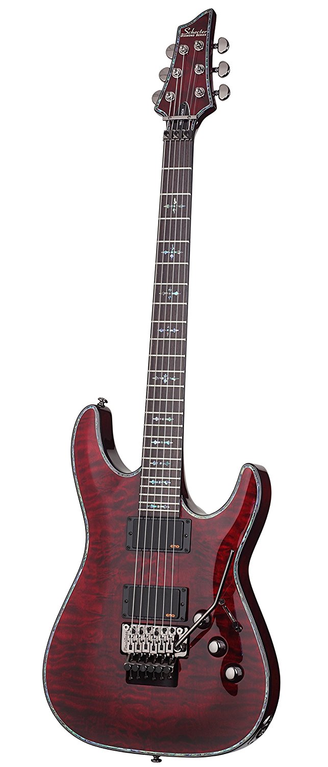 Schecter Hellraiser C-1 FR with Floyd Rose Tremolo Electric Guitar