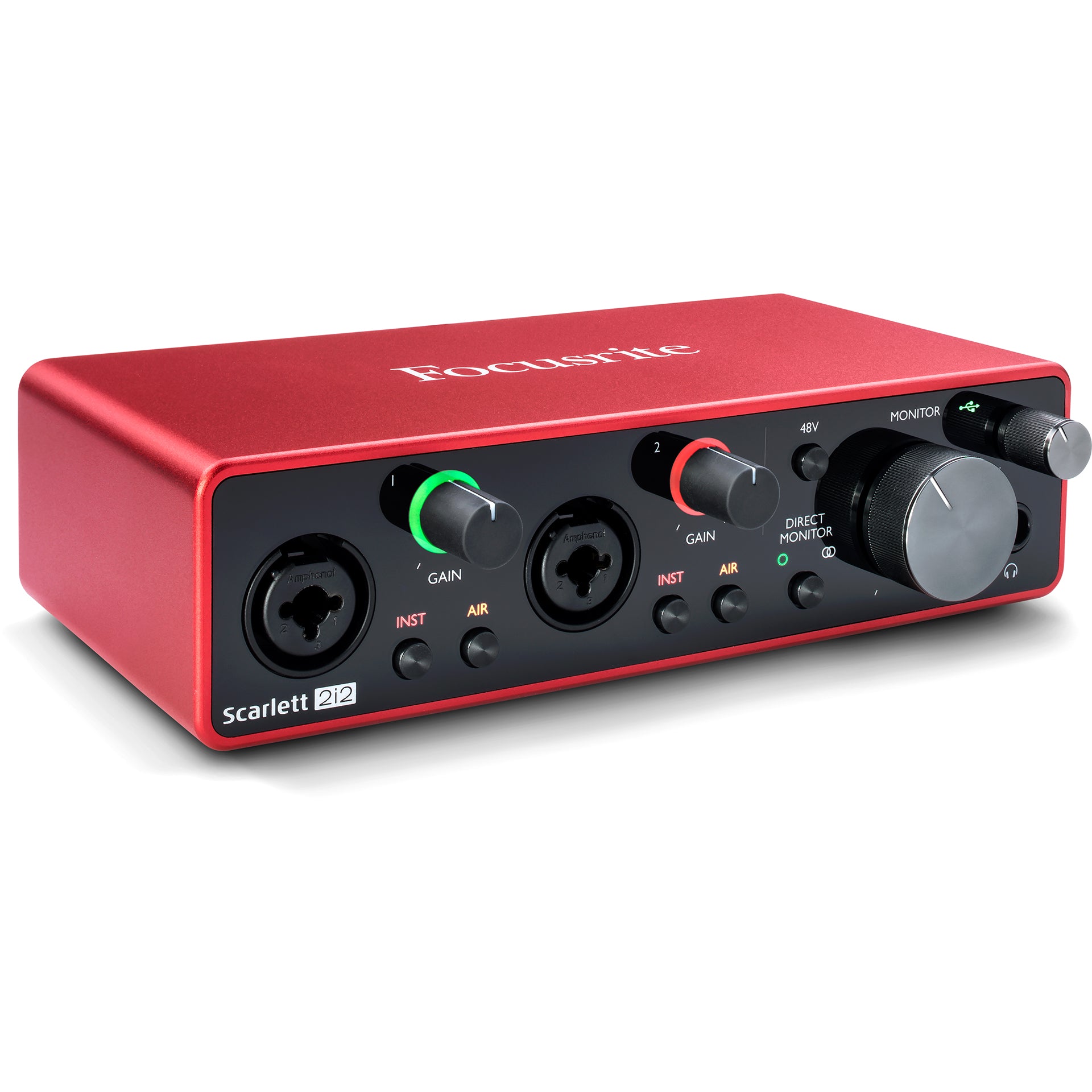 Focusrite Scarlett 2i2 Studio 3rd Gen 2-In, 2-Out USB Audio