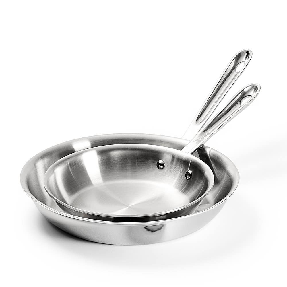 All‑Clad D5 Deep Skillets 8.5″ & 10.5″ – Premium Set