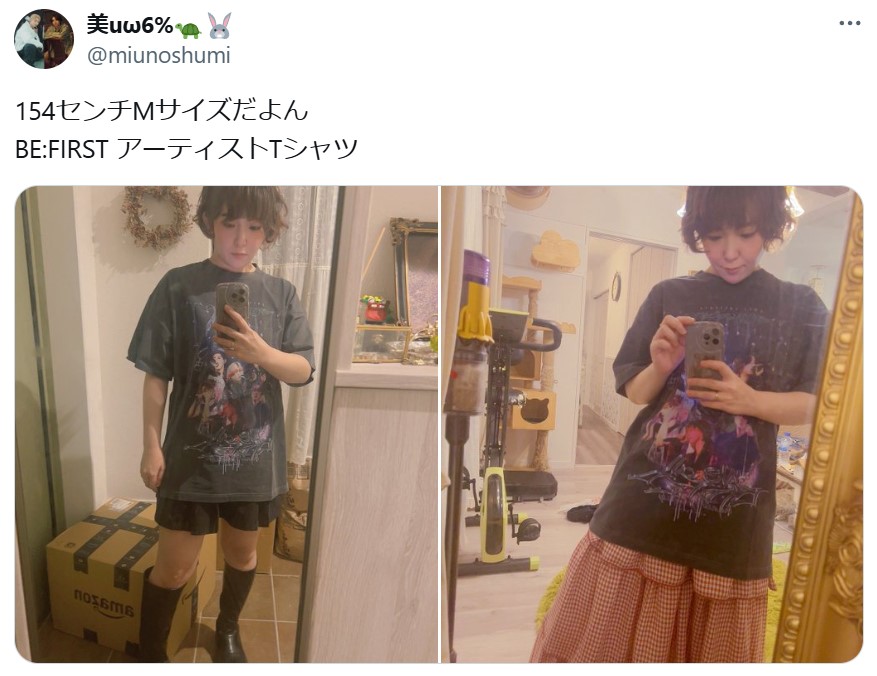 ビーファースト｜アーティストTシャツのサイズ感徹底調査！普段より