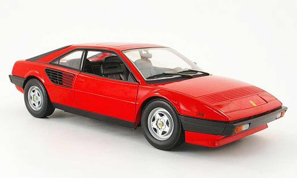 Diecast model cars Ferrari Mondial 1/18 Hot Wheels 8 3.2 blue