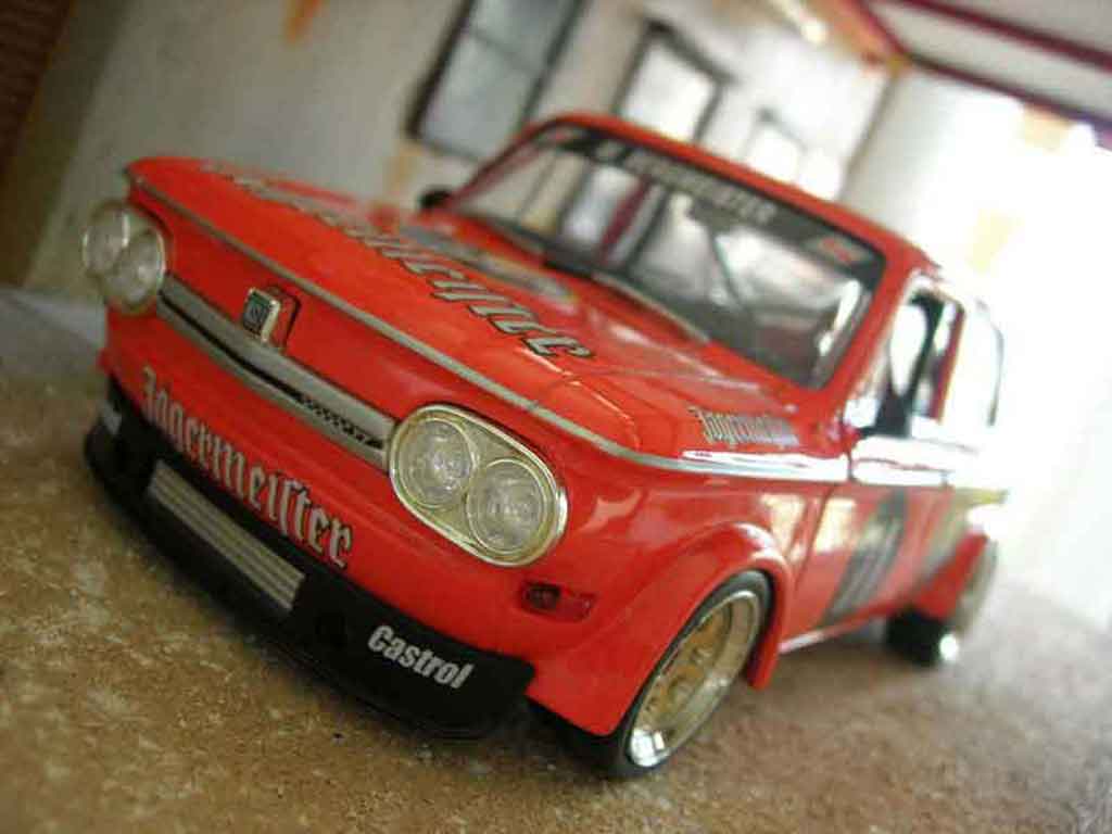 Diecast model cars NSU TT 1/18 Revell cup jagermeister #71