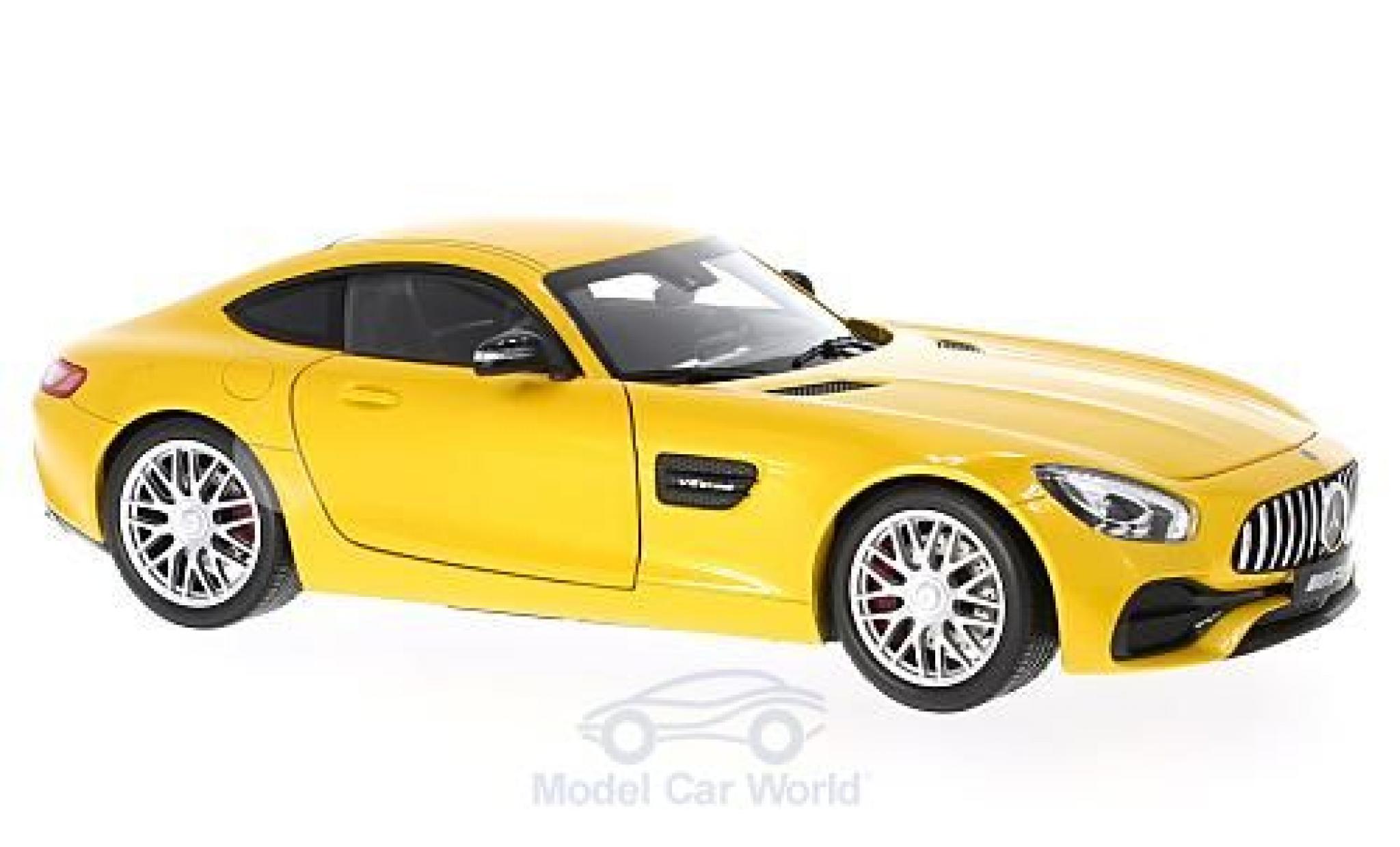 Diecast model cars Mercedes AMG GT 1/18 Norev (C190) metallic