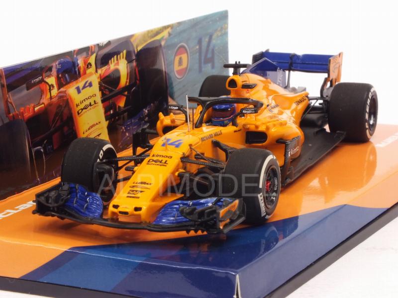 MINICHAMPS 447184314 McLaren MCL33 #14 GP Spain 2018 Fernando