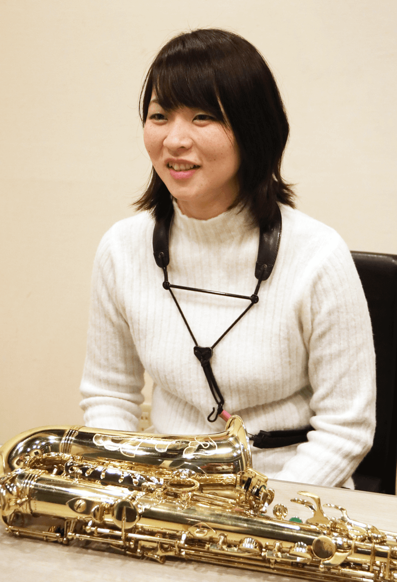 サックス奏者 田島沙彩さん ONLINE限定インタビュー|サックスオンライン